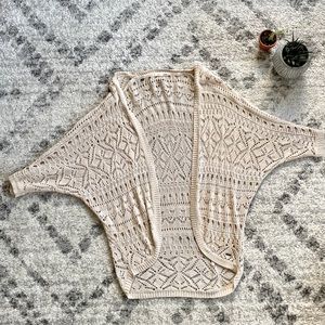 Garage - Tan Knit Cardigan